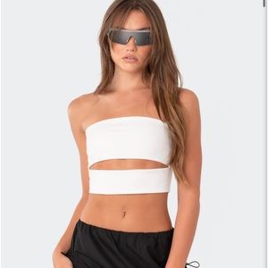 Edikted Darcey Cut-Out Tube Top